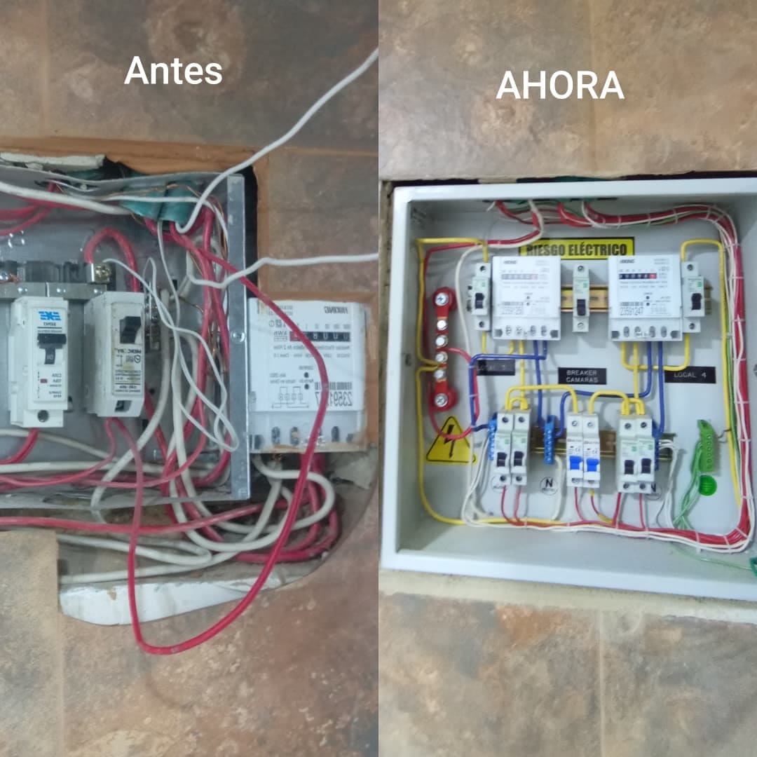 Trabajo eléctrico en alturas